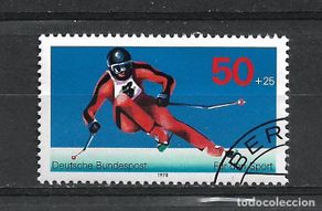 Sellos: alemania 1978 serie completa usado 1.50€ - 8/12
